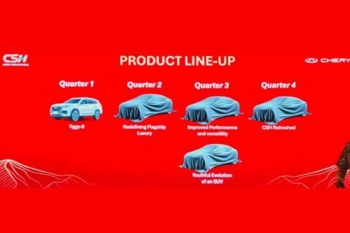 Chery Malaysia teases 4 new models for 2026; Tiggo 9 on the cards? 