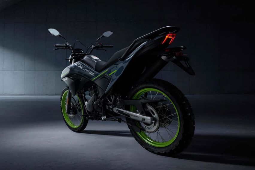 CFMoto 250 DUAL rear