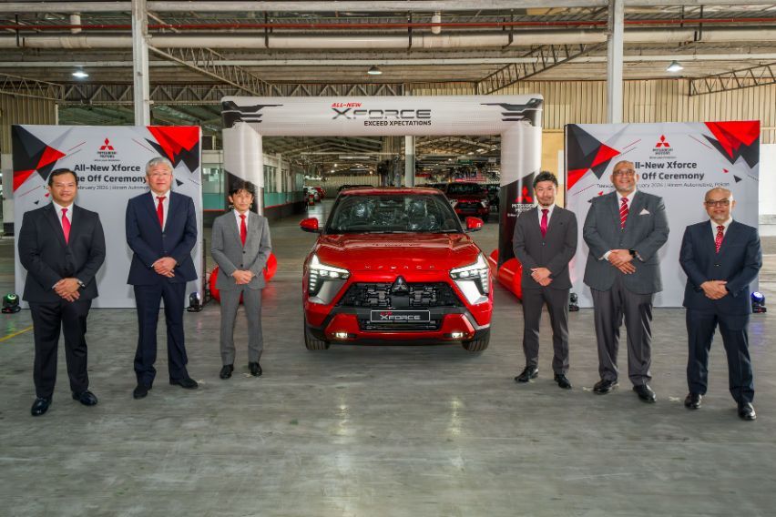 Mitsubishi Xforce local assembly begins in Malaysia