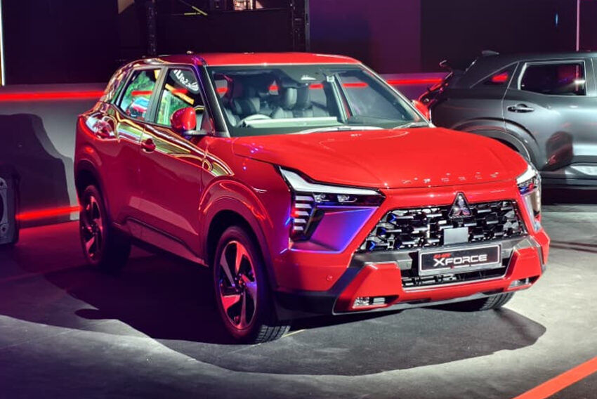 Mitsubishi Xforce open for booking in Malaysia with Urban and Ultimate trims, estimated from RM110k