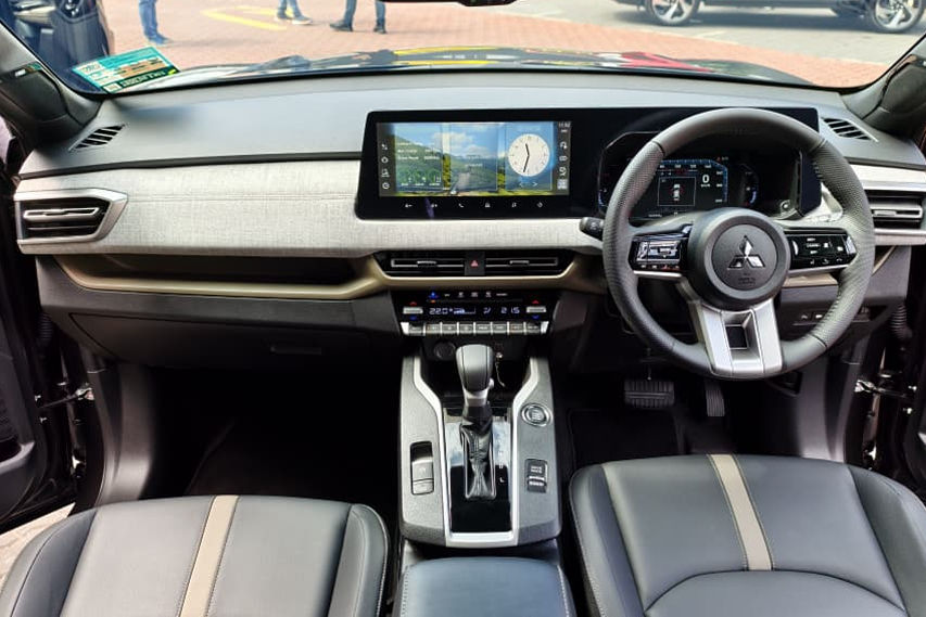Mitsubishi Xforce interior Malaysia