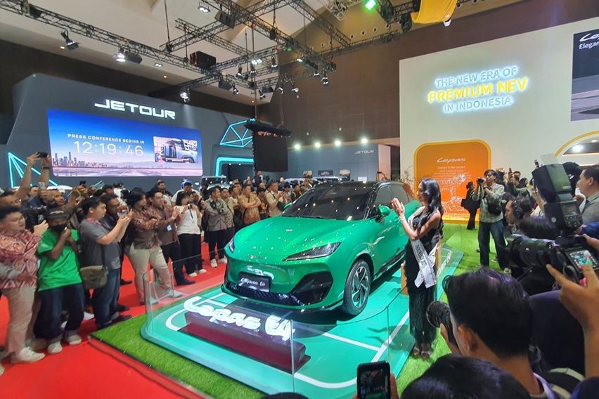 Lepas E4 Debut Global di IIMS 2026, SUV Listrik Perdana Usung Desain “Macan Tutul”