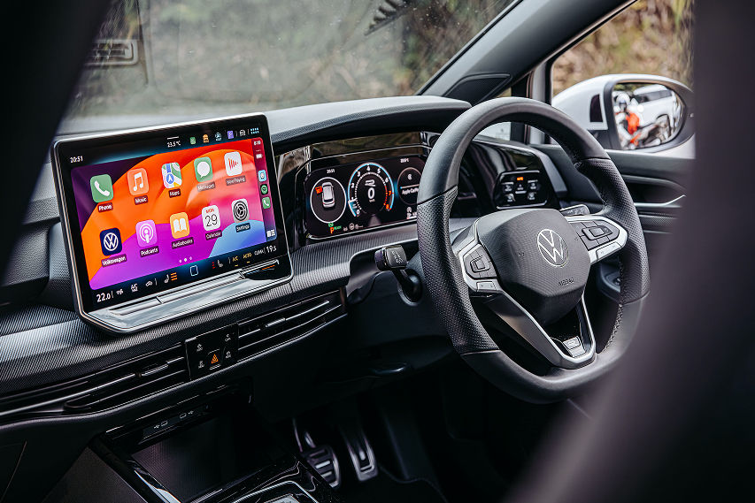 Volkswagen Golf R Line interior view Malaysia