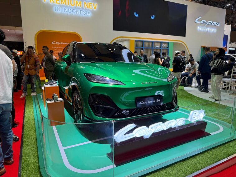 Lepas E4 Debut Global di IIMS 2026, SUV Listrik Perdana Usung Desain “Macan Tutul”