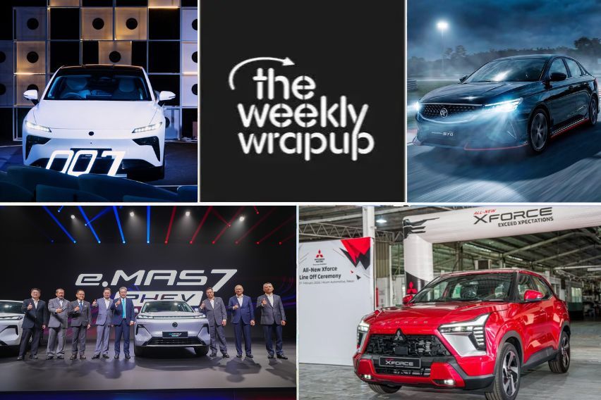 Weekly wrap-up - Proton e.MAS 7 PHEV, new Dongfeng EVs launched, Mitsubishi Xforce, new Proton S70 bookings open, and more
