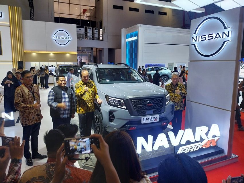 Nissan Navara baru di IIMS 2026