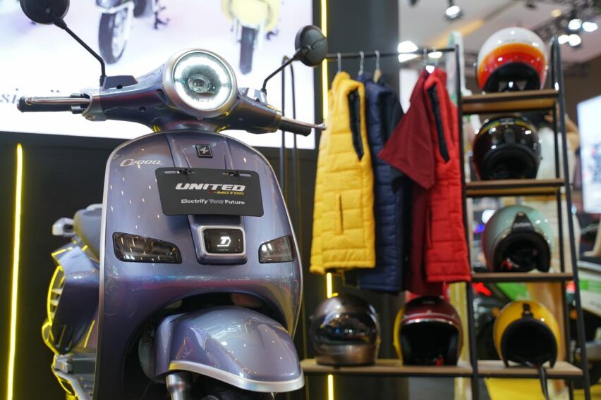 Motor listrik United di IIMS 2026