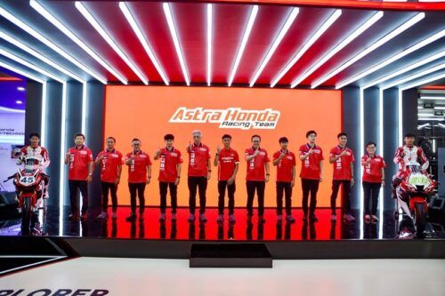 Astra Honda Racing Team Umumkan Line-up Pembalap 2026 di IIMS 2026