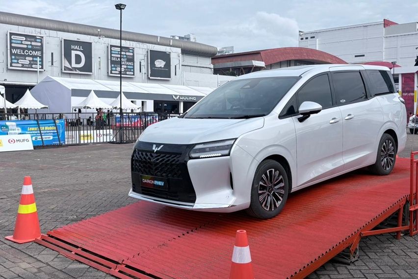 Test drive Wuling di IIMS 2026