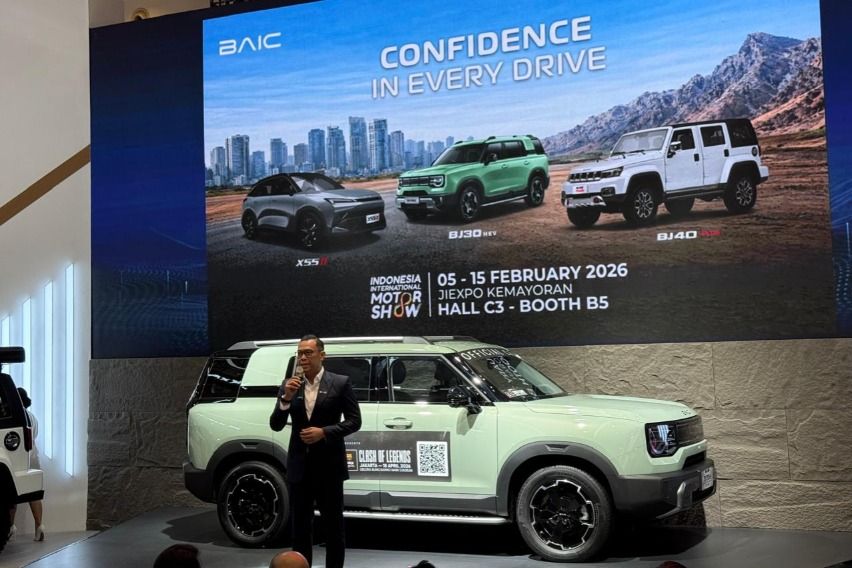 BAIC BJ30 HEV Tampil dalam 3 Varian di IIMS 2026, Ini Bedanya