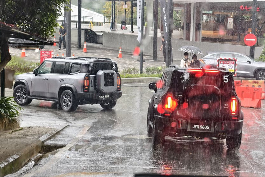 Jetour T2 rear veiew Malaysia review