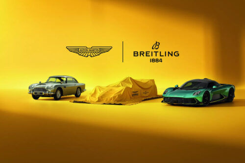 Aston Martin partners with Breitling 
