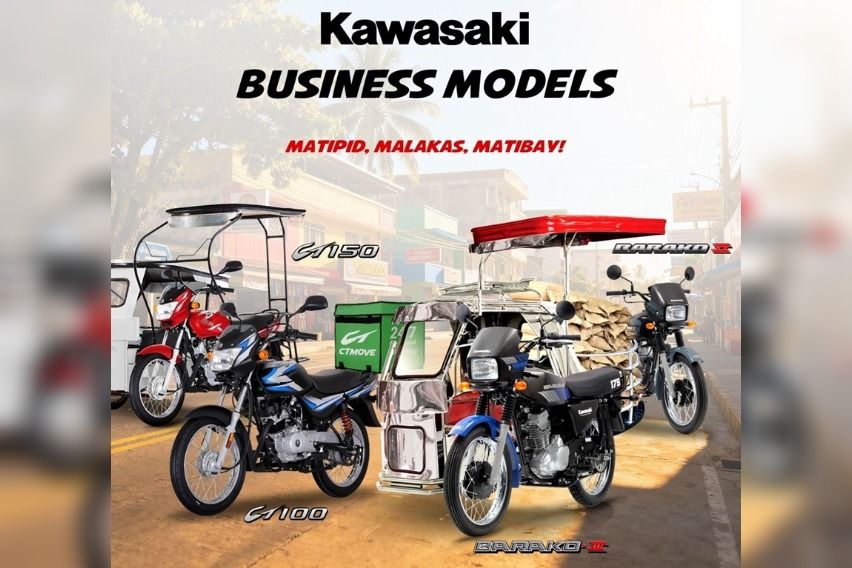 Kawasaki takes lion’s share of PH tricycle market in 2025