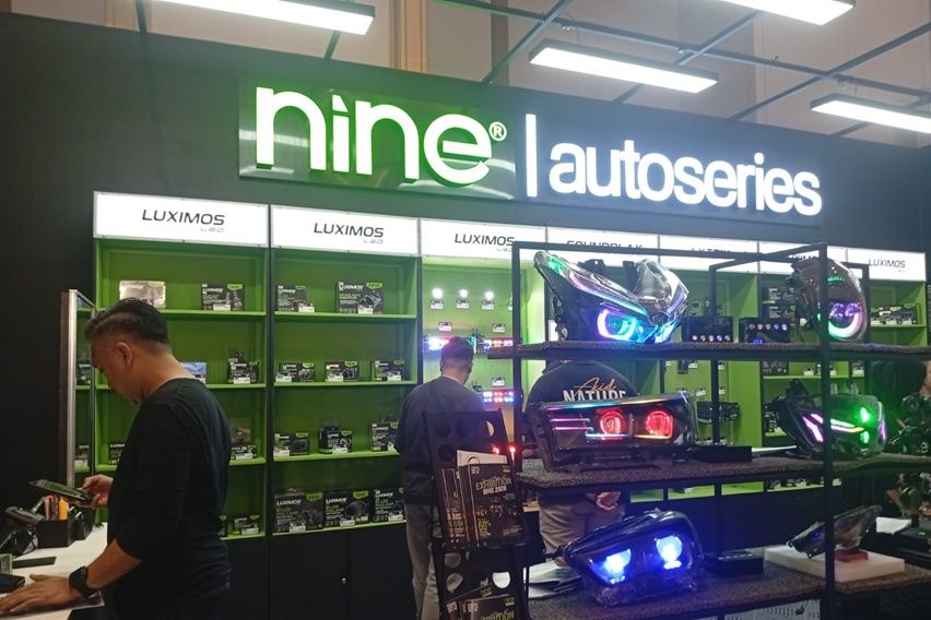Nine Autoseries Luncurkan Lampu Proyektor LED Terbaru di IIMS 2026