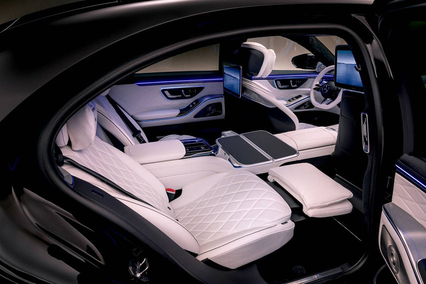 2026 Mercedes-Benz S-Class rear seats