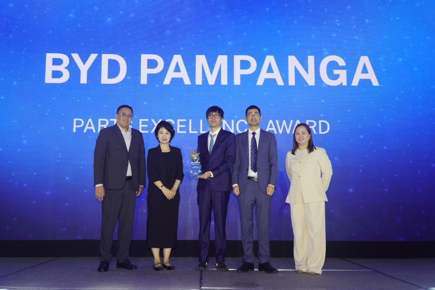 BYD dealership awards