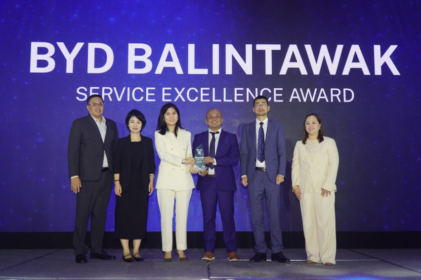 BYD dealership awards