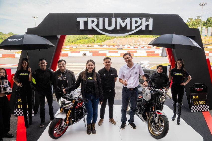 Triumph Trident 800 and Street Triple 765 RX launched in Malaysia