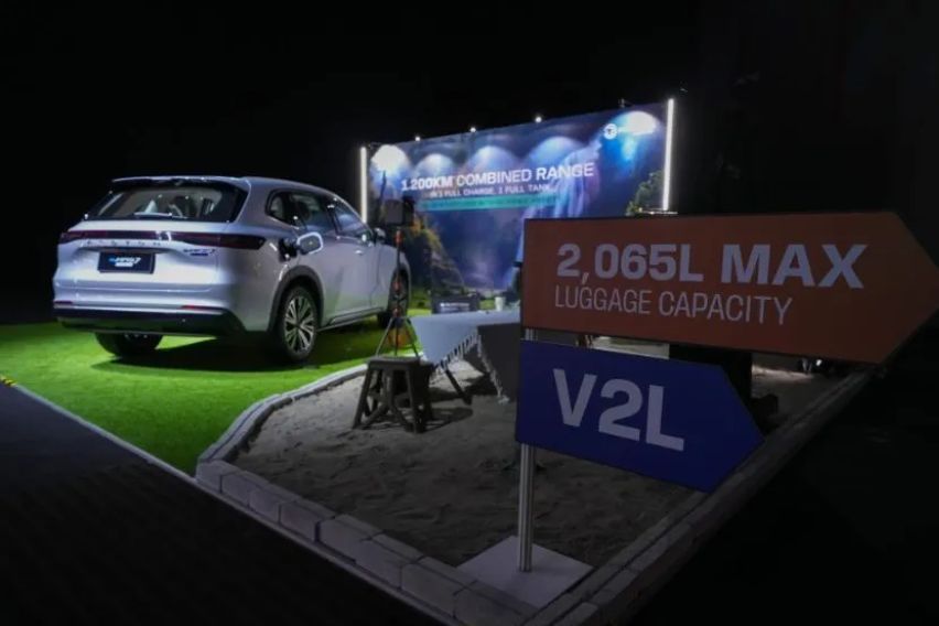 Proton e.MAS 7 PHEV rear