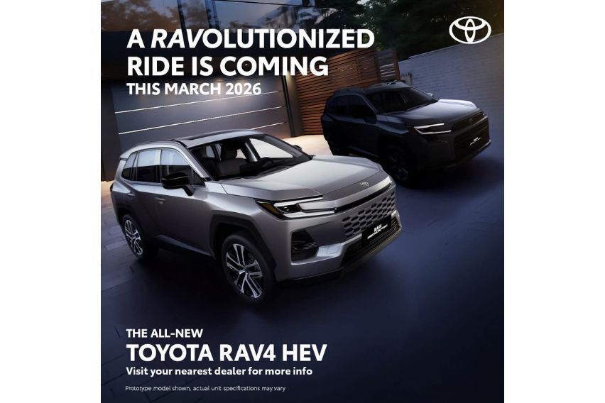 Toyota PH sets RAV4 launch for March