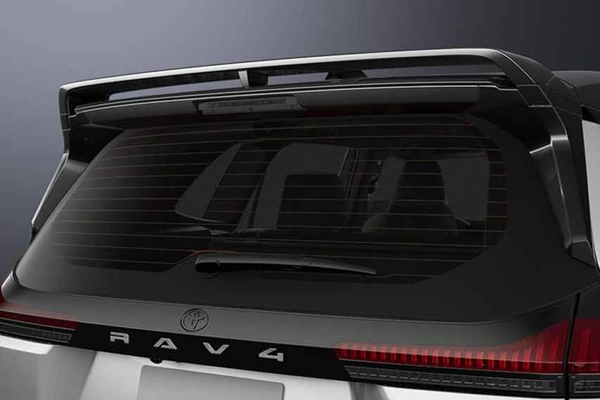 Toyota RAV4 PHEV rear spoiler GR Sport