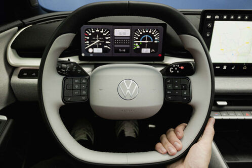 Volkswagen ID. Polo debuts new cockpit generation with retro Golf instrument view
