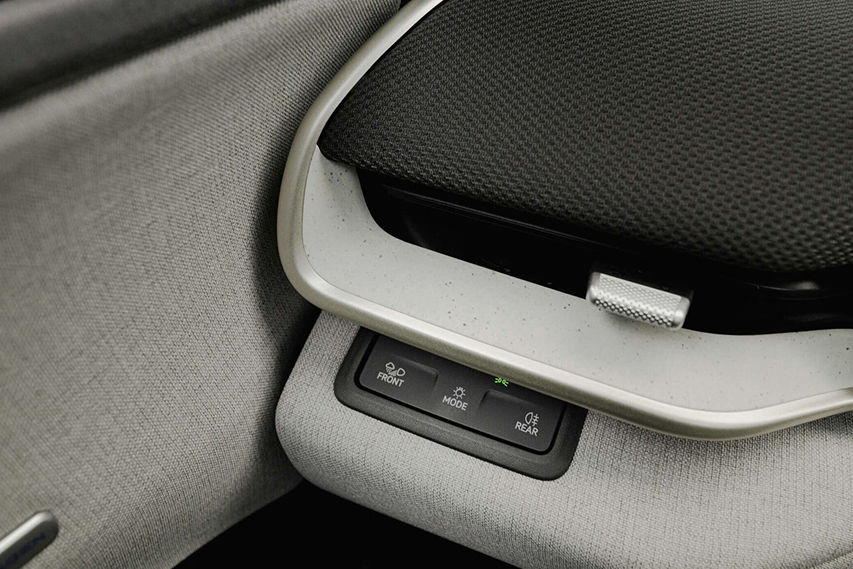 Volkswagen ID. Polo fabric interior view