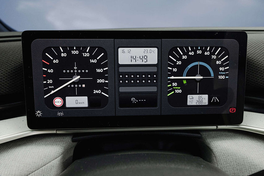Volkswagen ID. Polo meter cluster view