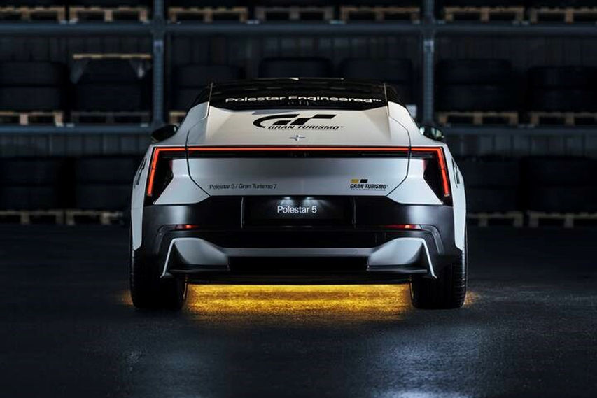 Polestar 5 rear view