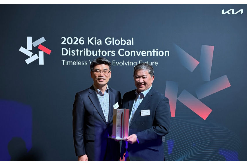Kia PH wins regional distributor of the year honors 