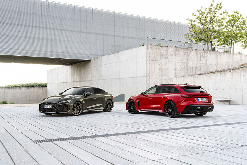 2026 Audi RS5 Sedan and Avant view