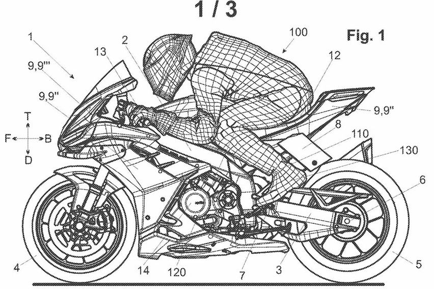 Paten Sayap Kaki Aprilia