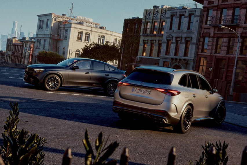 Mercedes-AMG GLC 53 4MATIC+ coupe and SUV
