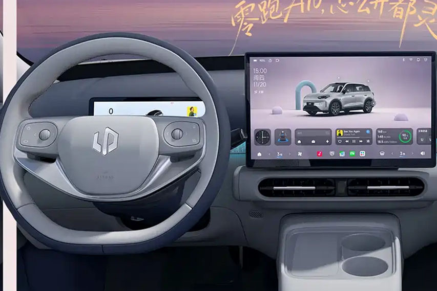 Leapmotor A10 interior view