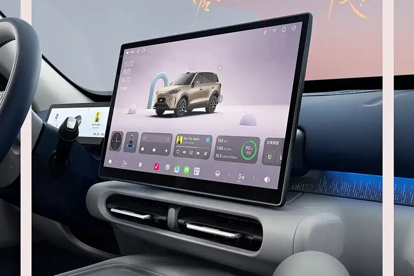 Leapmotor A10 interior view