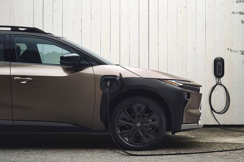 Toyota bZ4X Touring charging