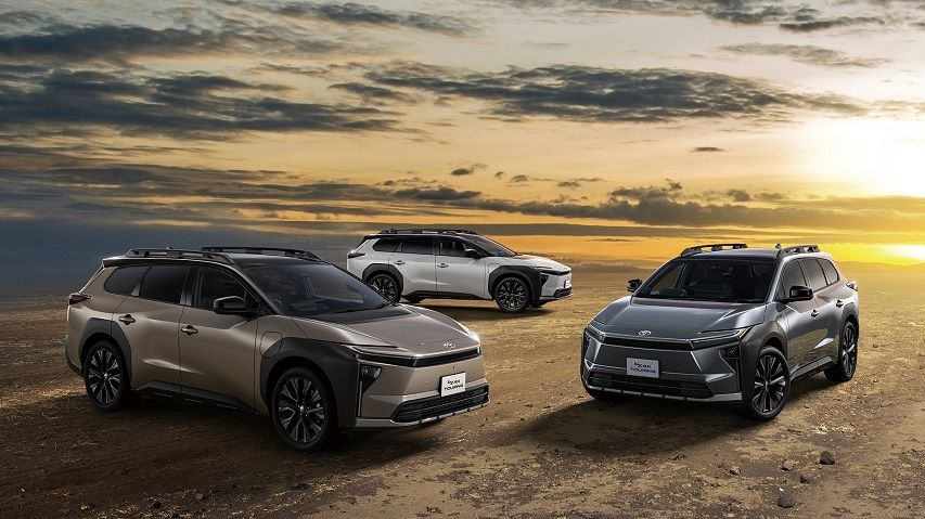 Eksterior Toyota bZ4X Touring