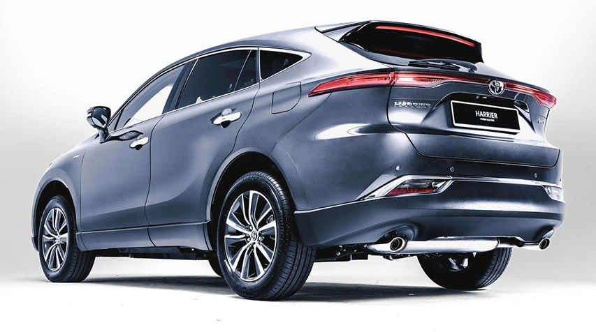 2026 Toyota Harrier HEV launch Malaysia rear view