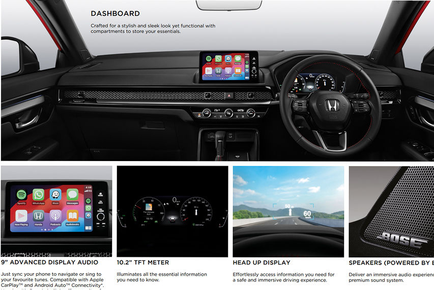 2026 Honda CR-V interior view
