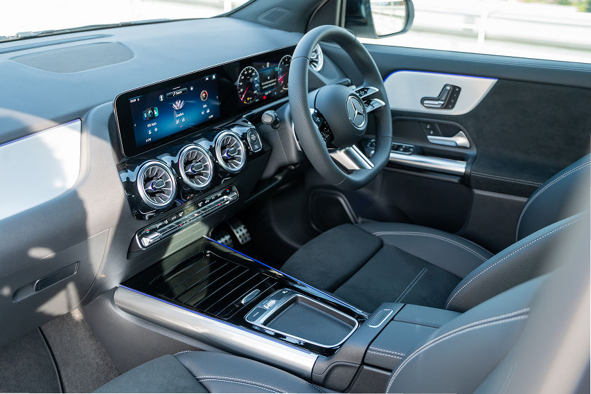 Mercedes-Benz GLA Nightfall Edition interior dashboard
