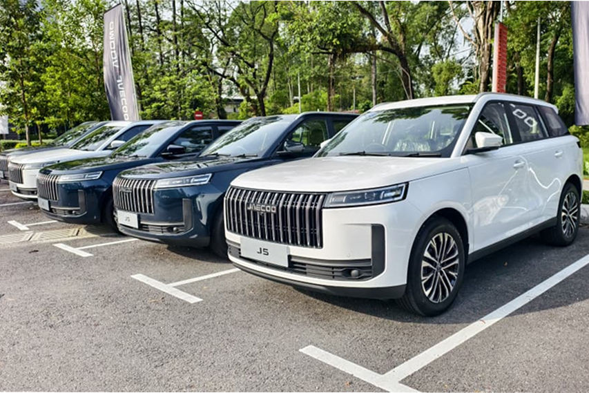 Jaecoo J5 launch Malaysia side profile