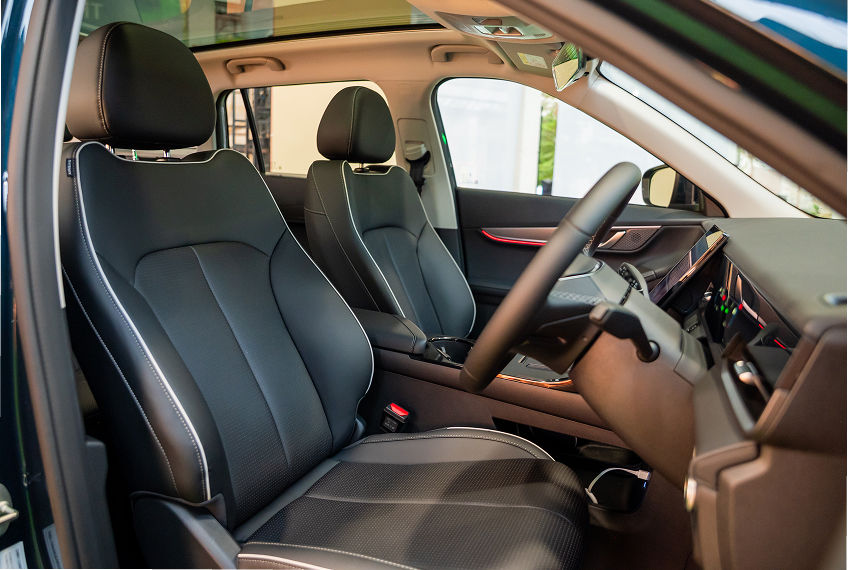 Jaecoo J5 launch Malaysia seats view