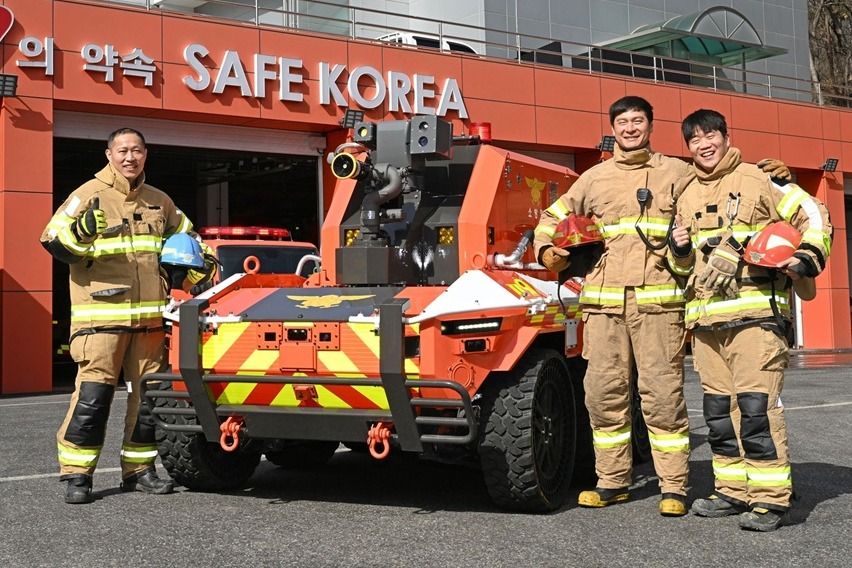 Unmanned Firefighting Robot
