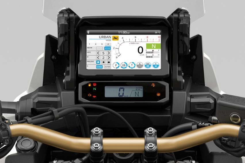 2026 Honda CRF1100L Africa Twin Adventure Sports ES instrument cluster