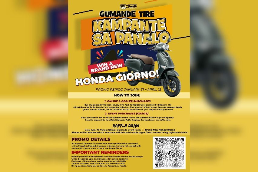 Gumande Tire promo