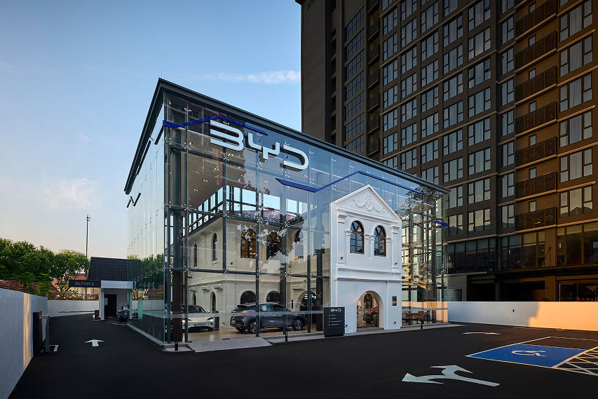 BYD Penang front view