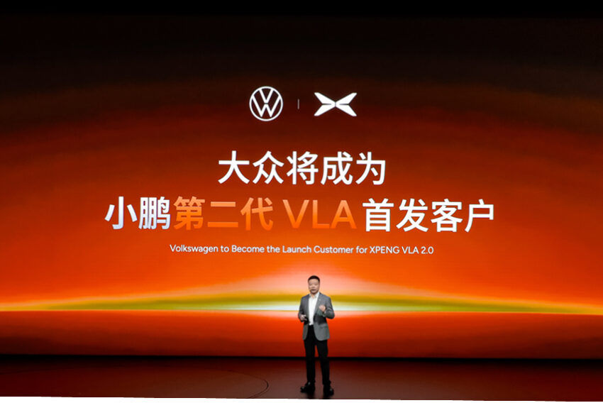Volkswagen to use XPENG’s VLA 2.0 intelligent driving system in China