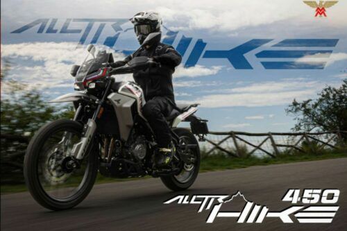 Malaysia gets a new lightweight adventure motorcycle, the Moto Morini Alltrhike 450 