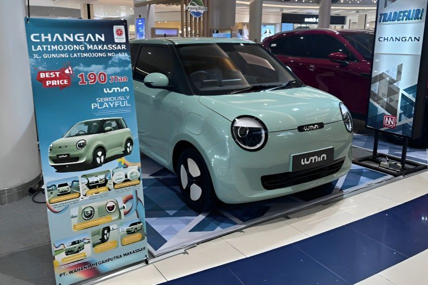 Mall Exhibition Changan Lumin di Trans Studio Mall Makassar