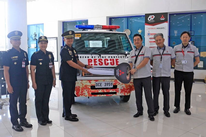 Mitsubishi Motors PH turns over L300 to BFP